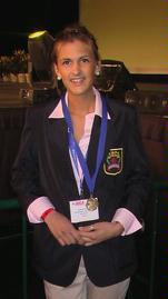 Heather With Medal