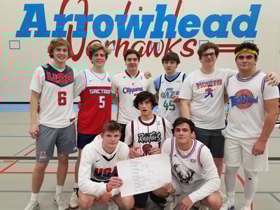 1st Place Jr/Sr Boys Champions