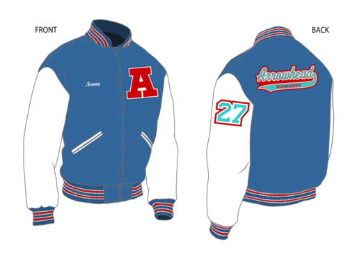 Blue Letter Jacket