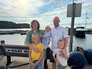 Mr. Brengosz and his family